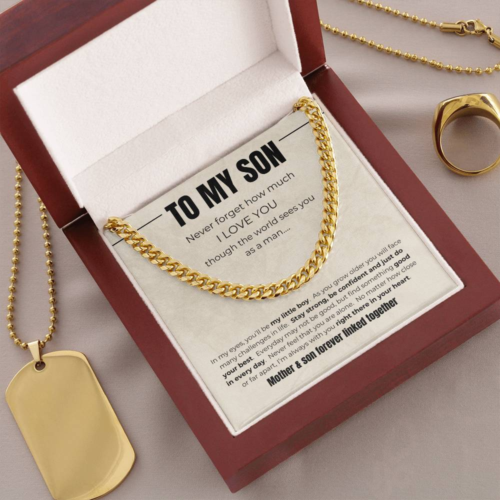 Forever Bond Cuban Link Necklace