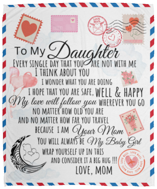 Daughter Blanket White
