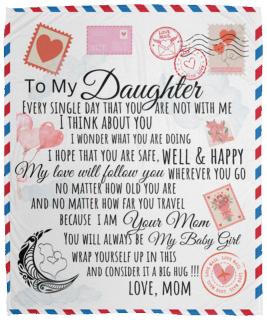 Daughter Blanket White