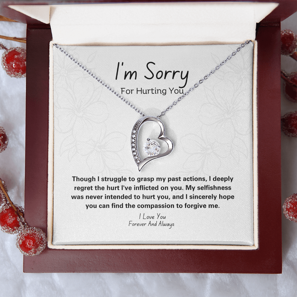 I'M SORRY " FOREVER MY LOVE NECKLACE