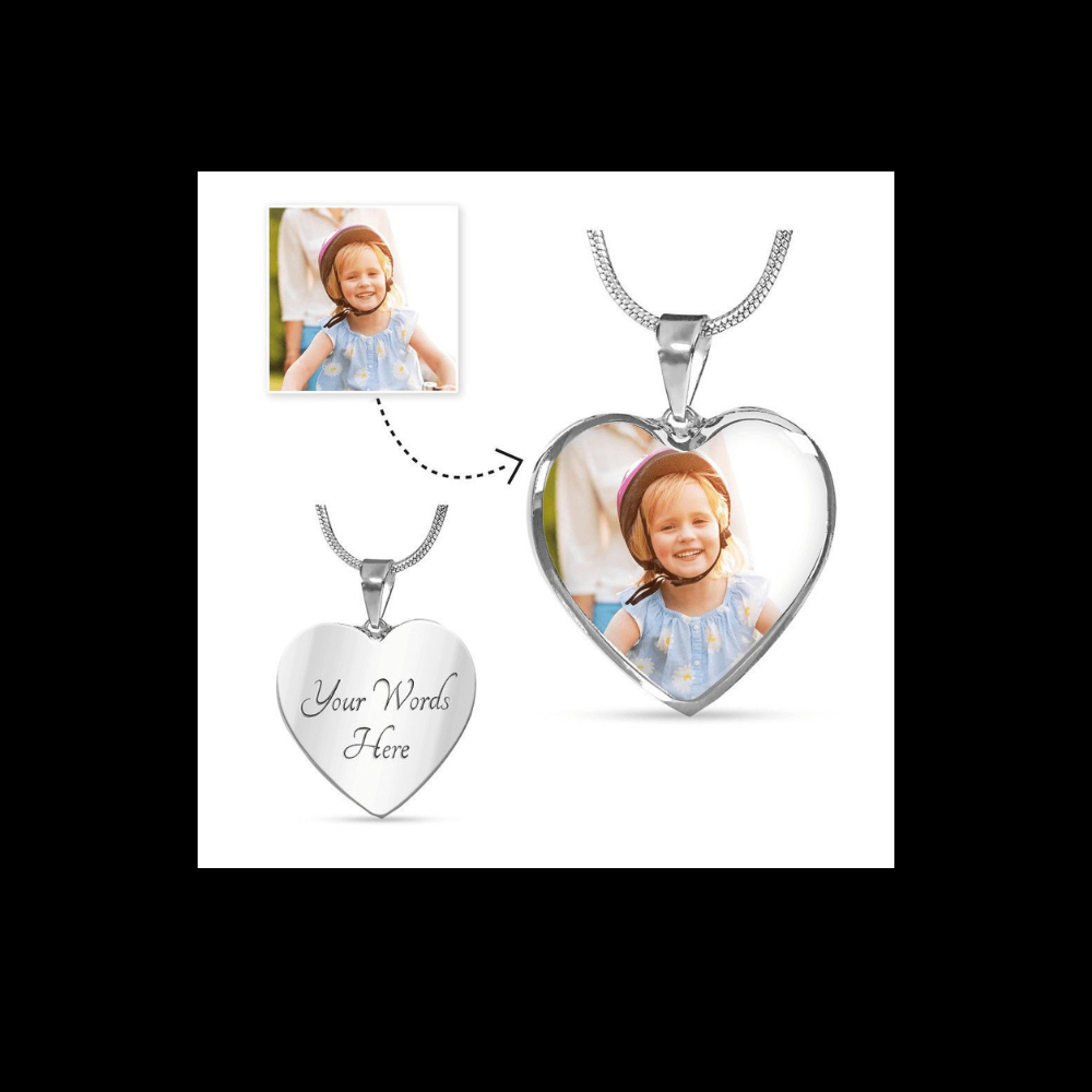 CAPTURED MOMENTS: CUSTOM PHOTO UPLOAD NECKLACE