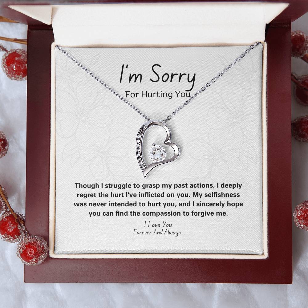 I'M SORRY " FOREVER MY LOVE NECKLACE