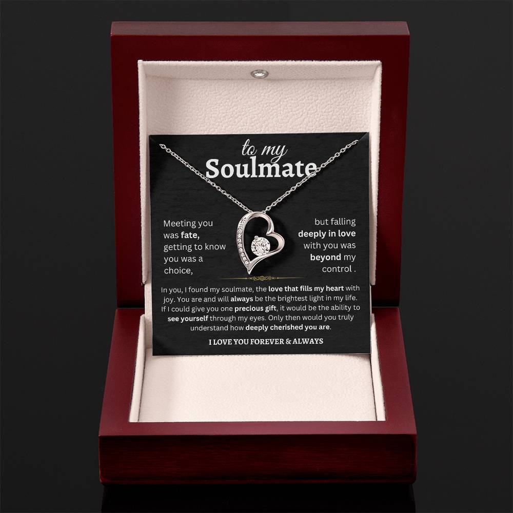 In you I found my soulmate | forever love