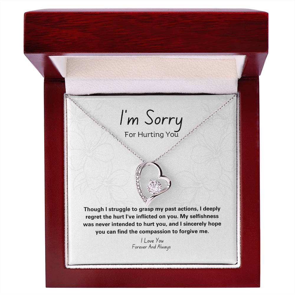 I'M SORRY " FOREVER MY LOVE NECKLACE