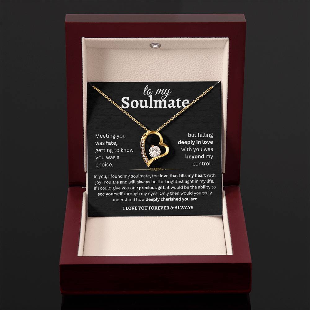 In you I found my soulmate | forever love
