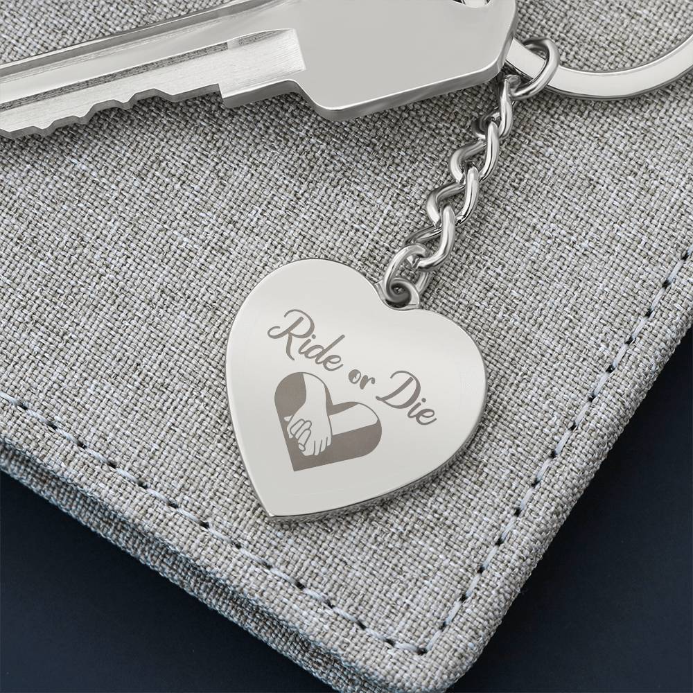 RIDE OR DIE KEY CHAIN