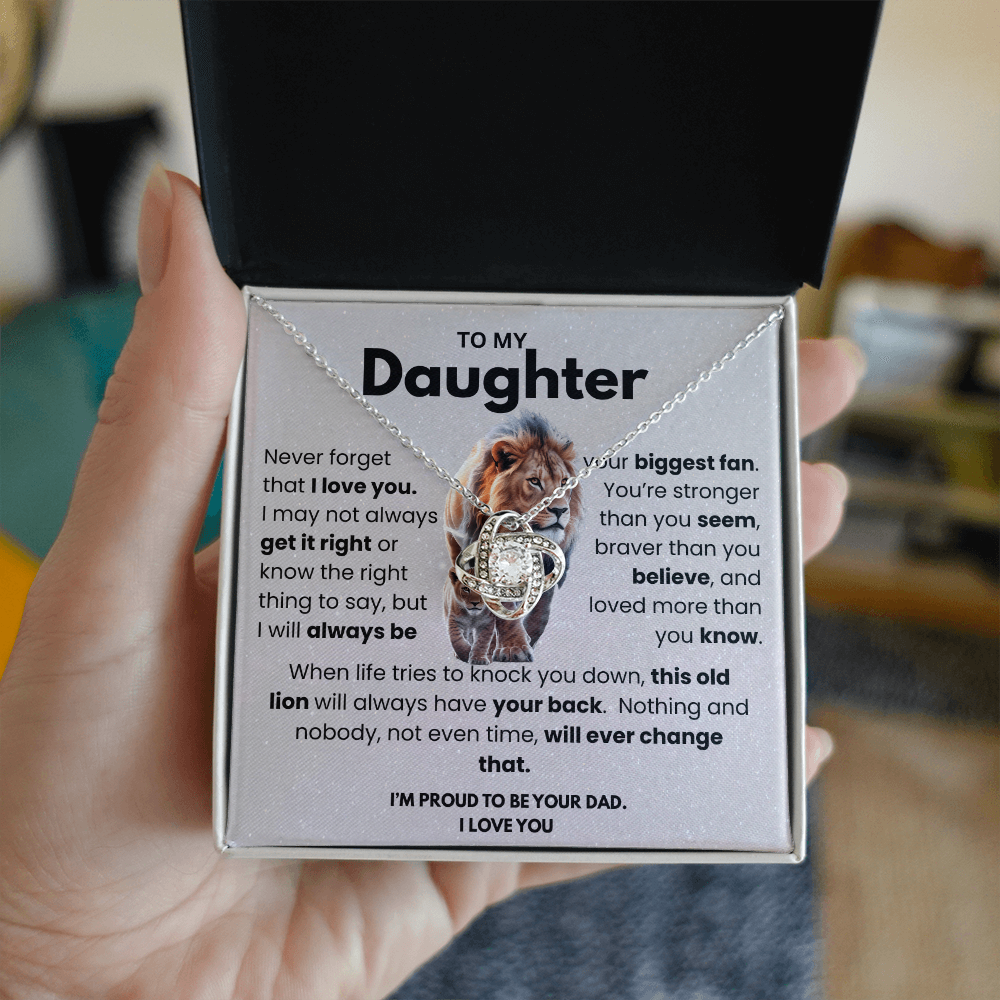 To My Daughter Necklace – Heartfelt Gift from Dad