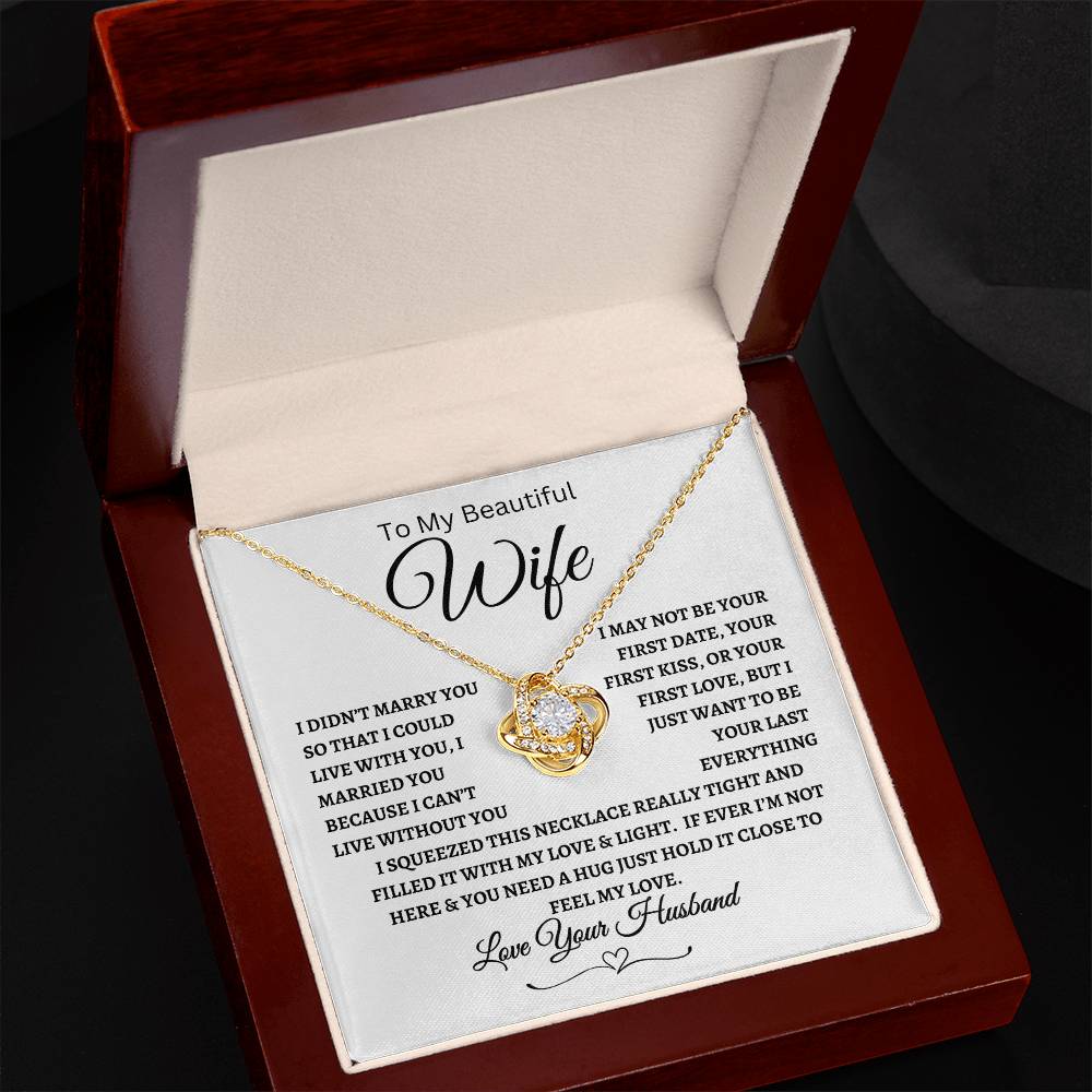 Hold This Close To Feel My Love | Wife Gift | Beautiful Wife