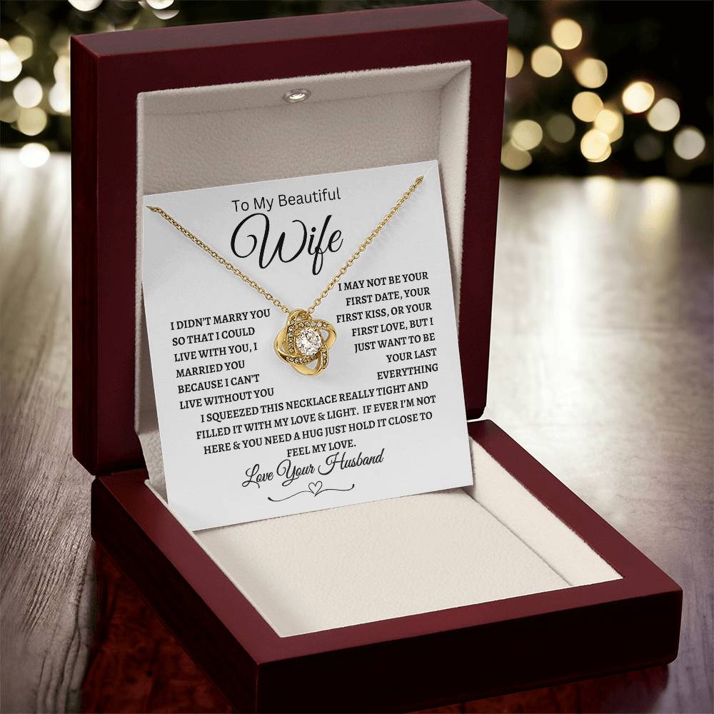 Hold This Close To Feel My Love | Wife Gift | Beautiful Wife