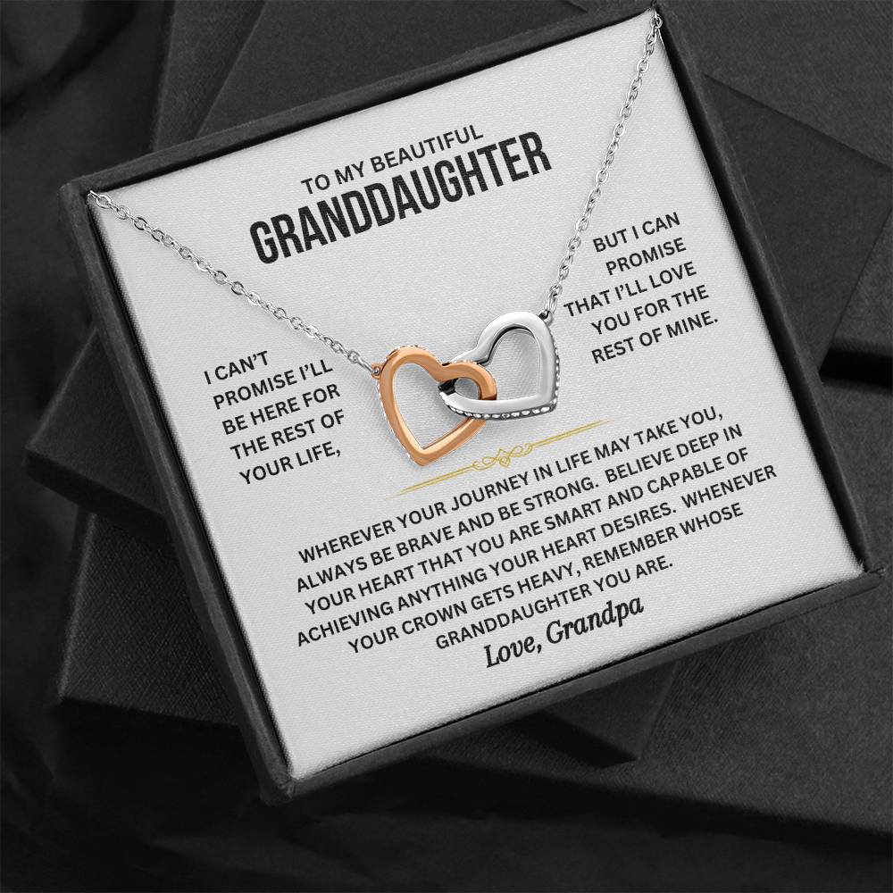 Grandpa’s Gift of Love | Interlocking Hearts Keepsake