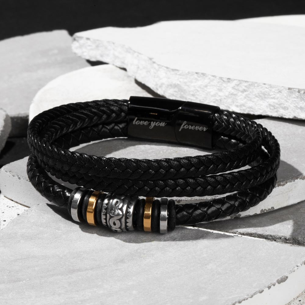 TO MY SON LOVE YOU FOREVER BRACELET