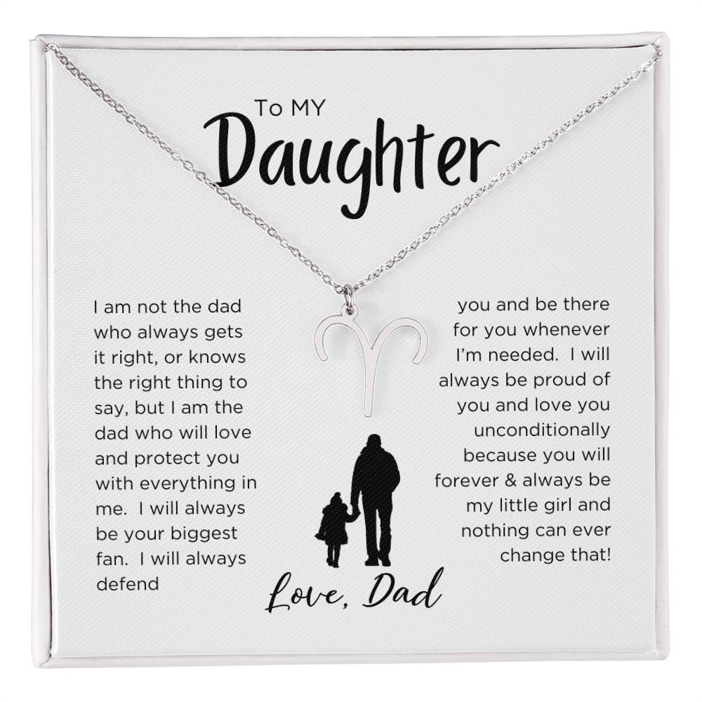 STARS ALIGN: ZODIAC NECKLACE GIFT FROM DAD TO DAUGHTER