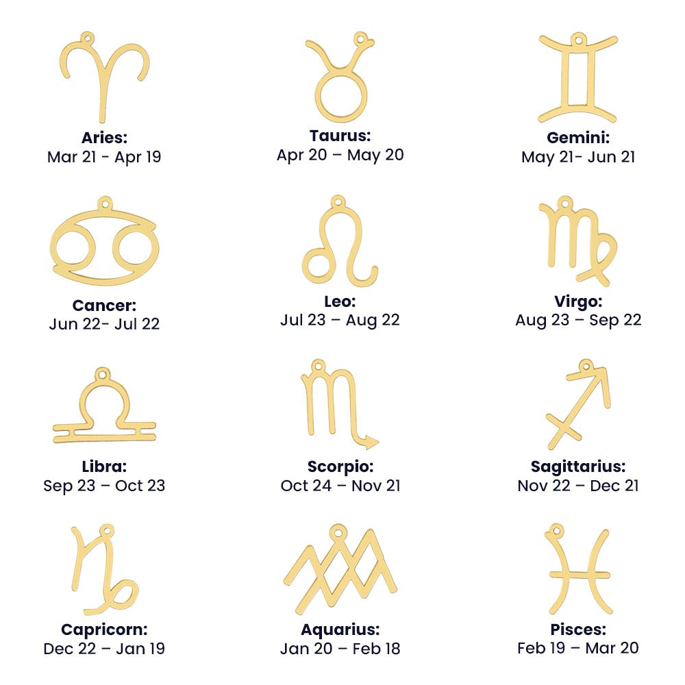 STARS ALIGN: ZODIAC NECKLACE GIFT FROM DAD TO DAUGHTER