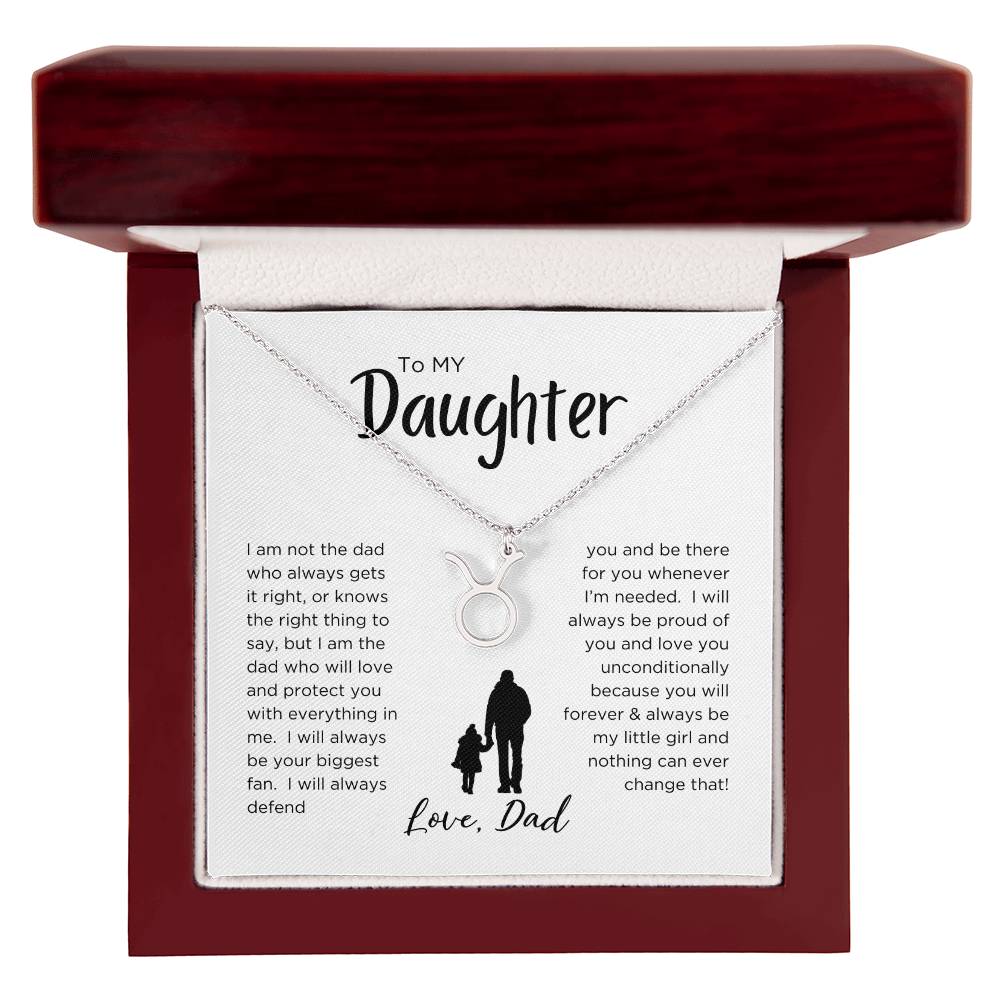 STARS ALIGN: ZODIAC NECKLACE GIFT FROM DAD TO DAUGHTER