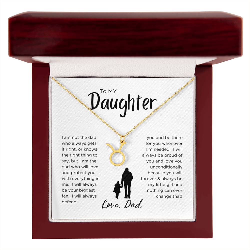 STARS ALIGN: ZODIAC NECKLACE GIFT FROM DAD TO DAUGHTER
