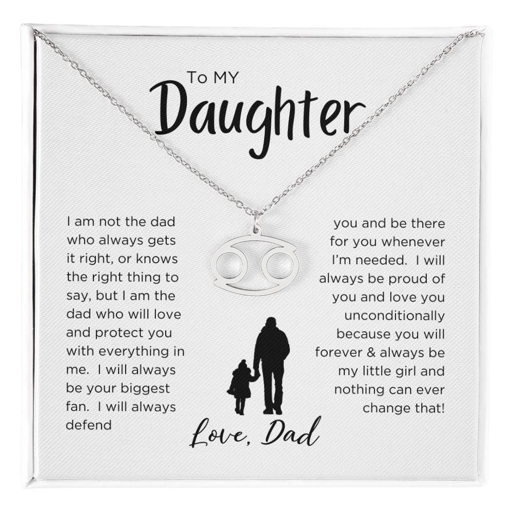 STARS ALIGN: ZODIAC NECKLACE GIFT FROM DAD TO DAUGHTER