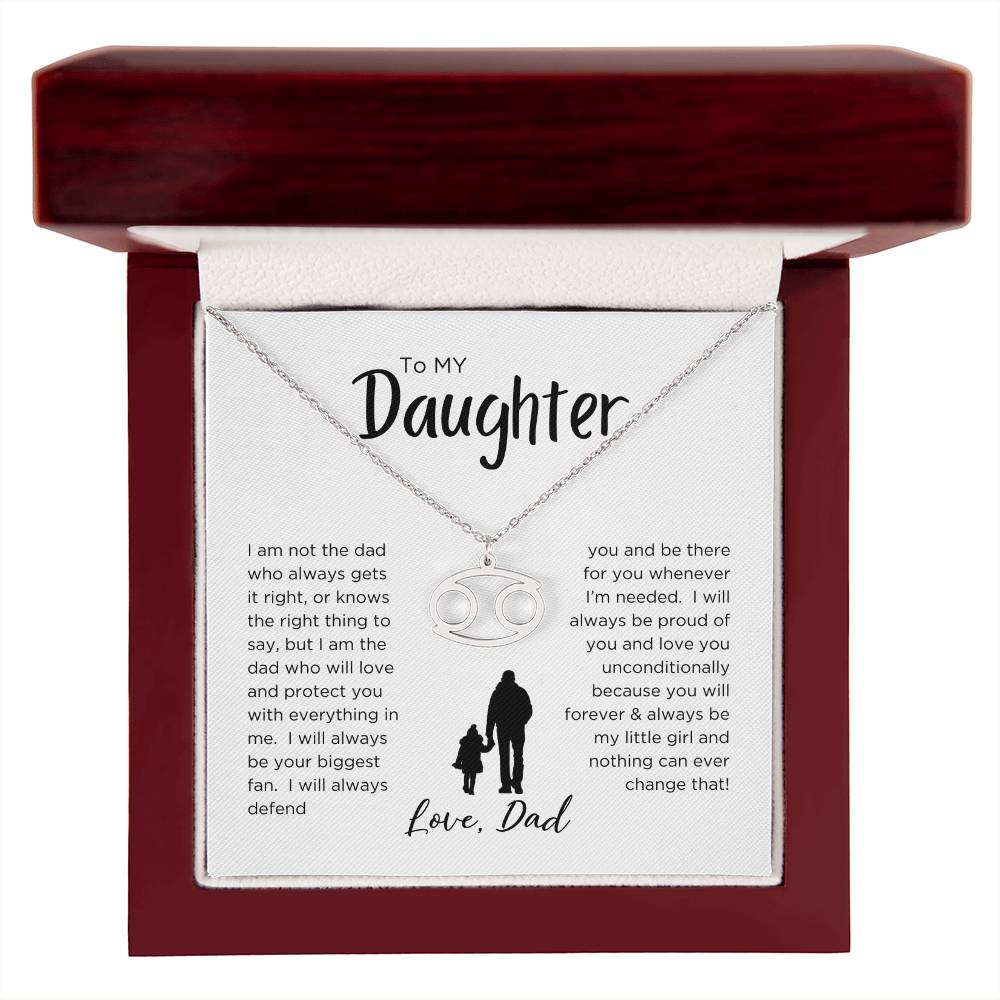 STARS ALIGN: ZODIAC NECKLACE GIFT FROM DAD TO DAUGHTER