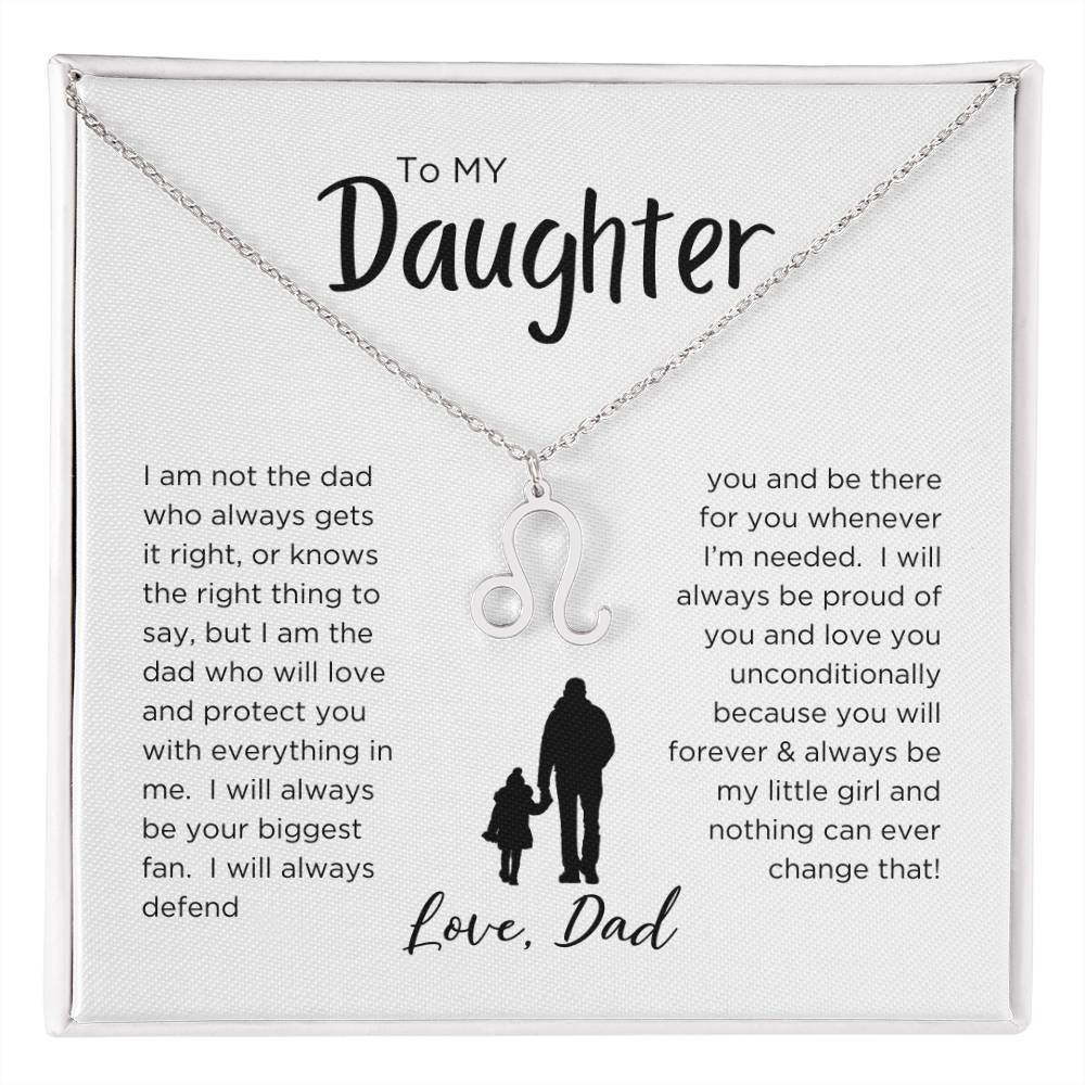 STARS ALIGN: ZODIAC NECKLACE GIFT FROM DAD TO DAUGHTER