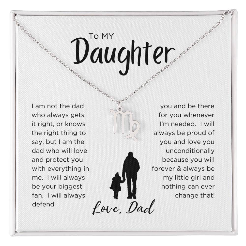 STARS ALIGN: ZODIAC NECKLACE GIFT FROM DAD TO DAUGHTER