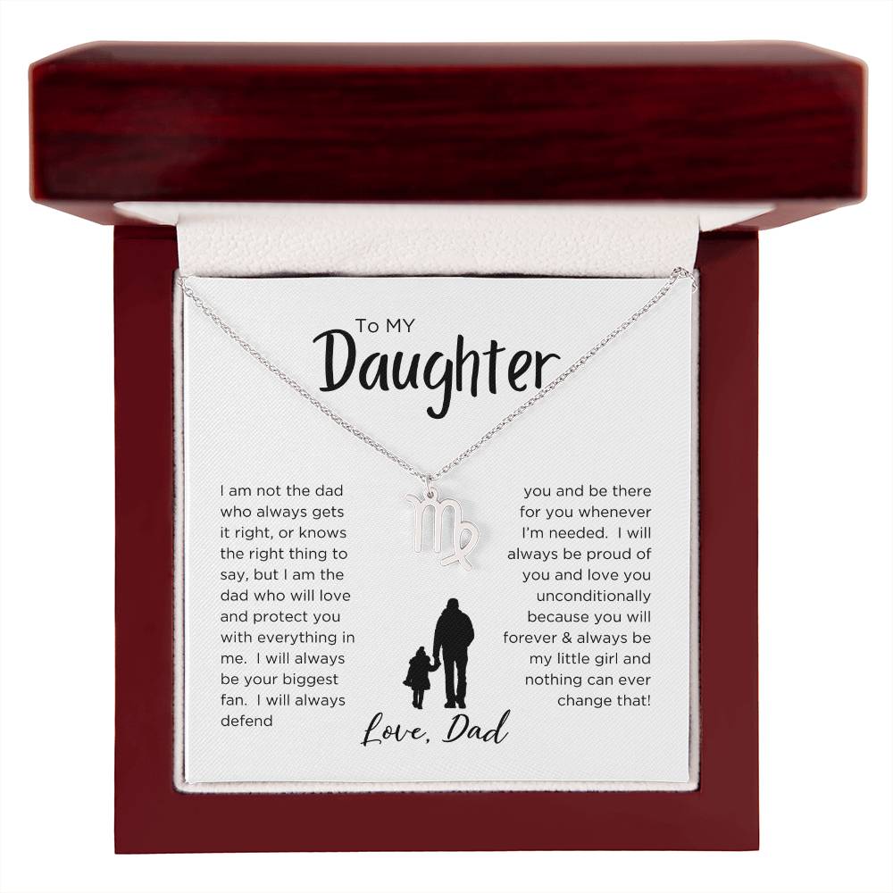 STARS ALIGN: ZODIAC NECKLACE GIFT FROM DAD TO DAUGHTER