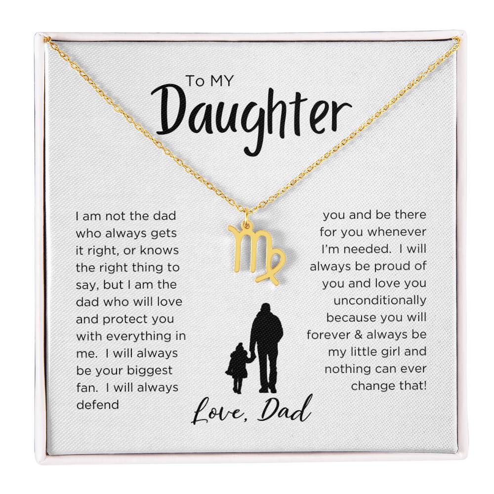 STARS ALIGN: ZODIAC NECKLACE GIFT FROM DAD TO DAUGHTER