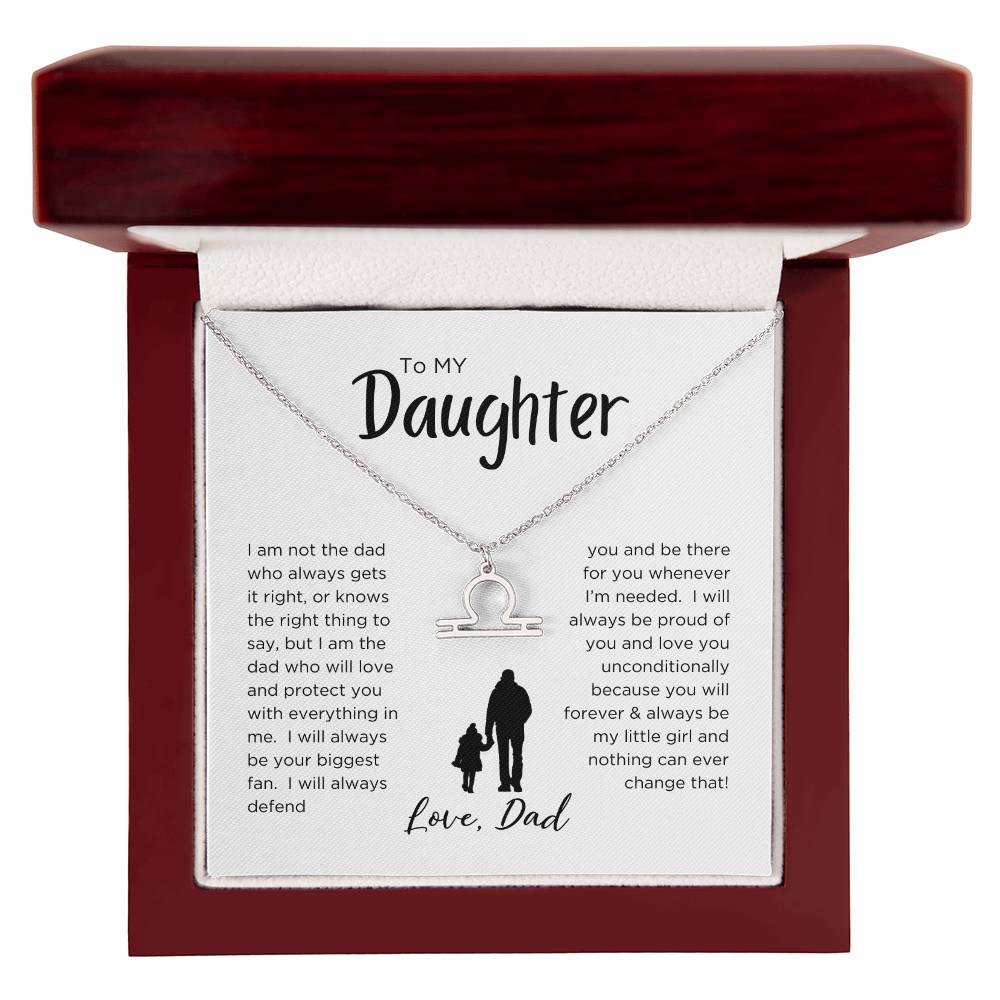 STARS ALIGN: ZODIAC NECKLACE GIFT FROM DAD TO DAUGHTER