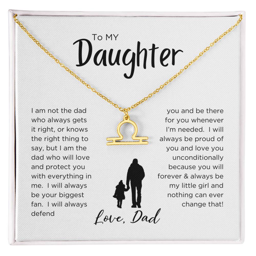 STARS ALIGN: ZODIAC NECKLACE GIFT FROM DAD TO DAUGHTER