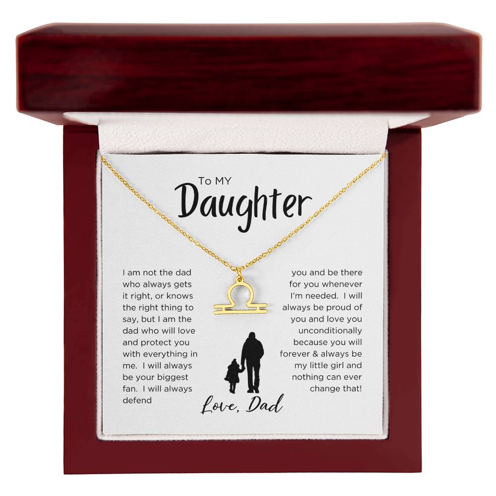 STARS ALIGN: ZODIAC NECKLACE GIFT FROM DAD TO DAUGHTER