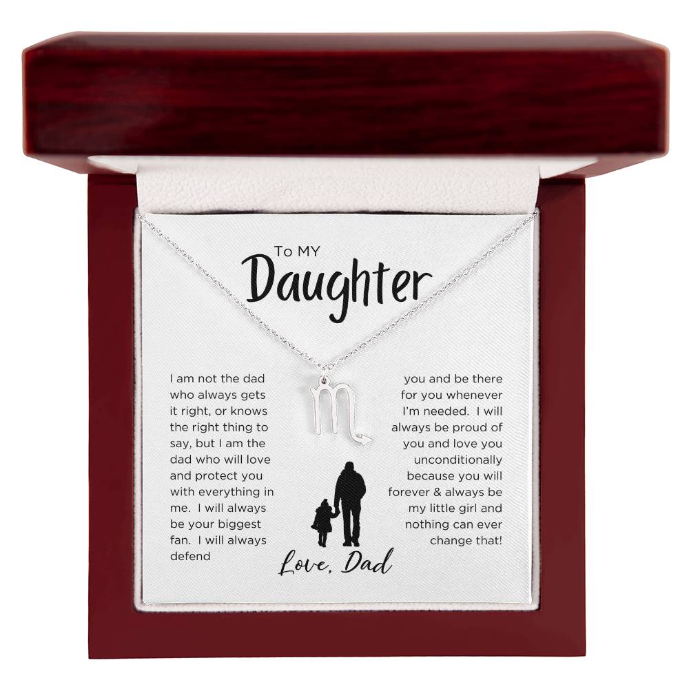 STARS ALIGN: ZODIAC NECKLACE GIFT FROM DAD TO DAUGHTER