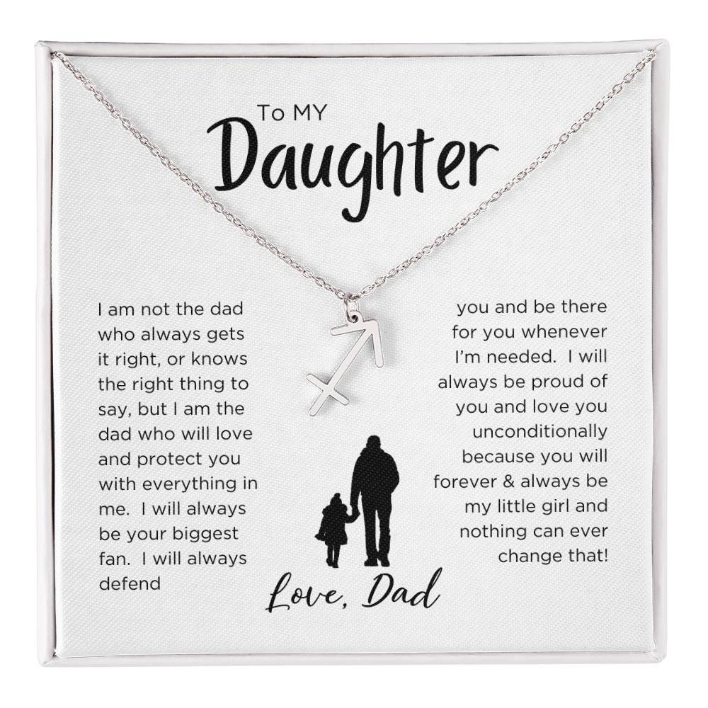 STARS ALIGN: ZODIAC NECKLACE GIFT FROM DAD TO DAUGHTER