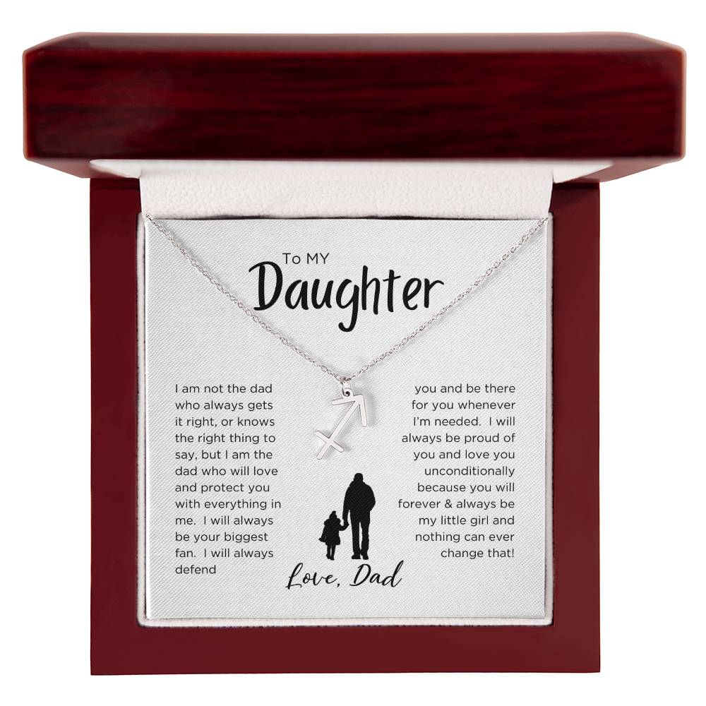 STARS ALIGN: ZODIAC NECKLACE GIFT FROM DAD TO DAUGHTER