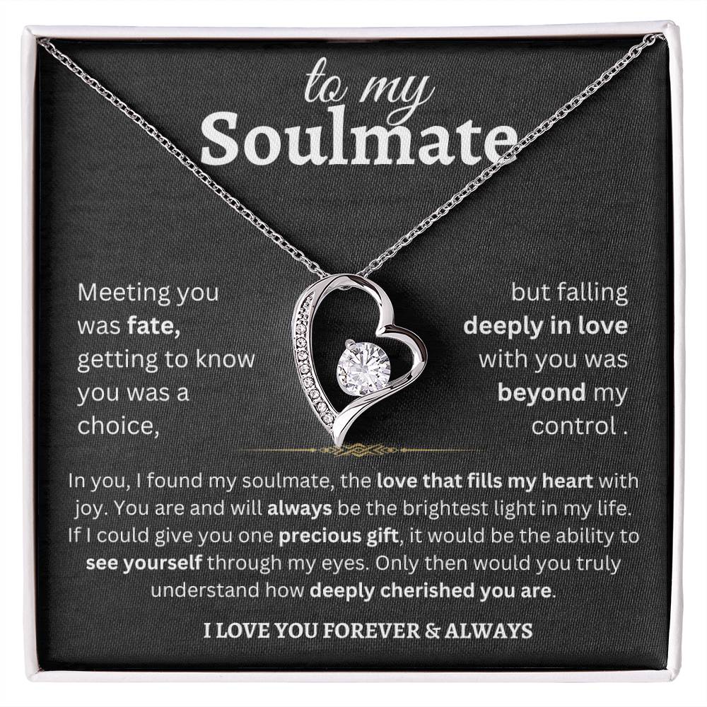 In you I found my soulmate | forever love