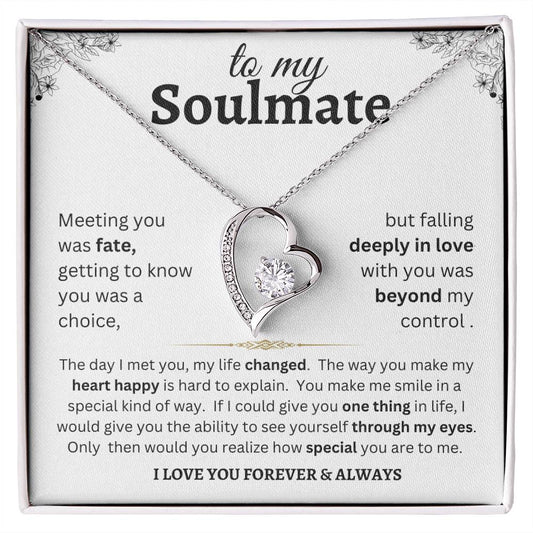 To My Forever Person – Soulmate Love Pendant