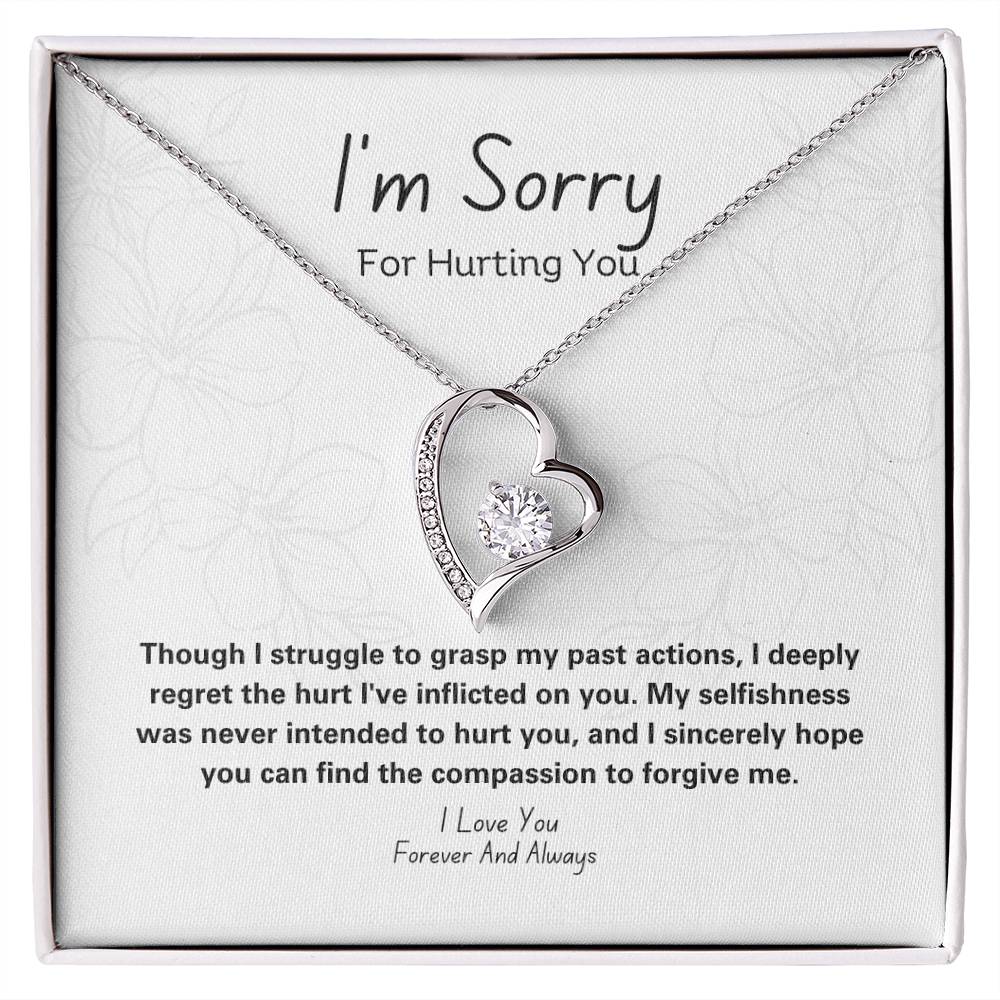 I'M SORRY " FOREVER MY LOVE NECKLACE