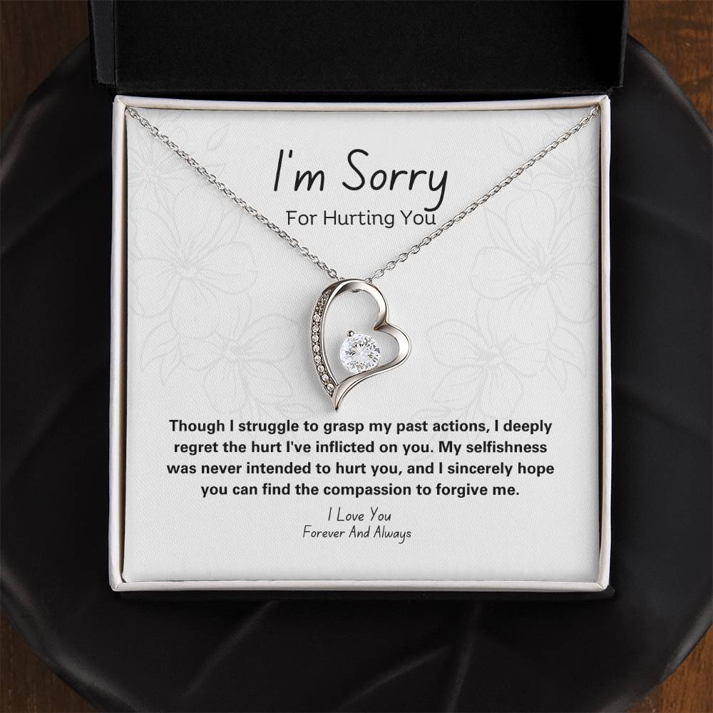 I'M SORRY " FOREVER MY LOVE NECKLACE