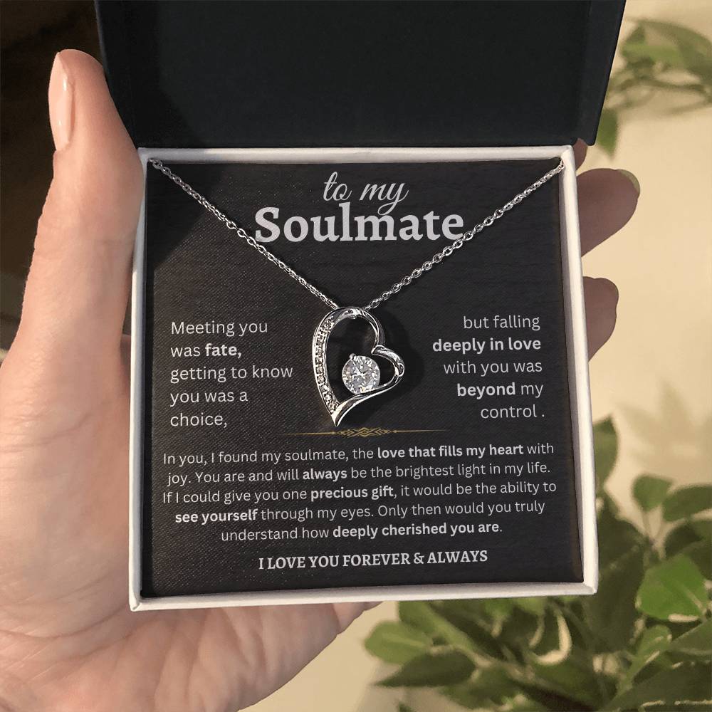 In you I found my soulmate | forever love