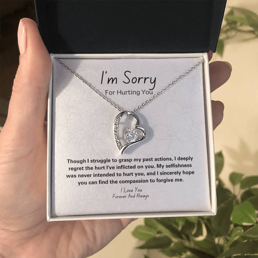 I'M SORRY " FOREVER MY LOVE NECKLACE