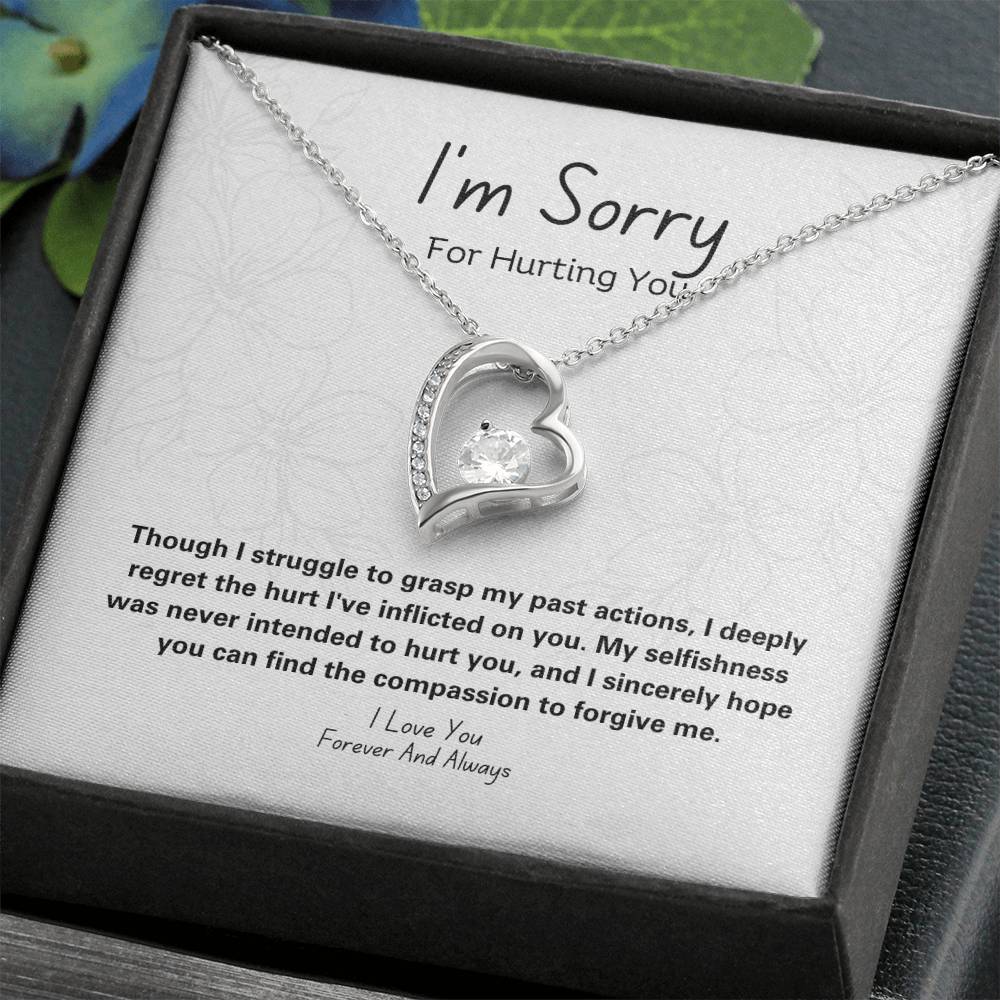 I'M SORRY " FOREVER MY LOVE NECKLACE