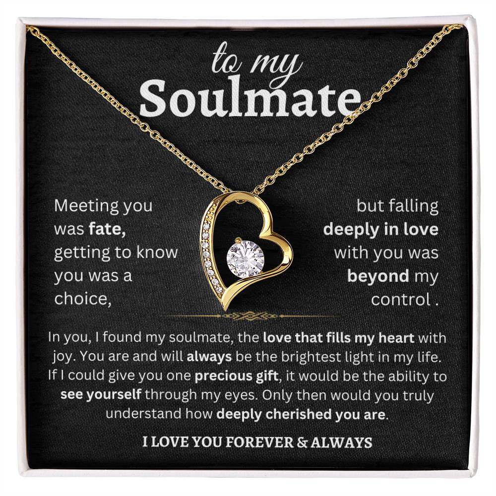 In you I found my soulmate | forever love