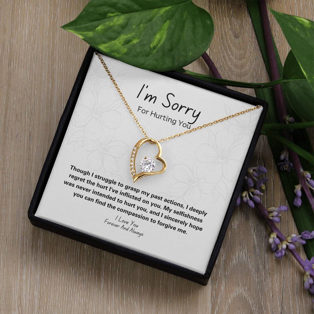 I'M SORRY " FOREVER MY LOVE NECKLACE