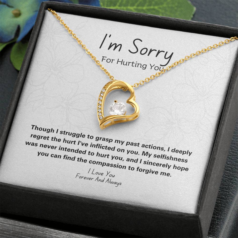 I'M SORRY " FOREVER MY LOVE NECKLACE
