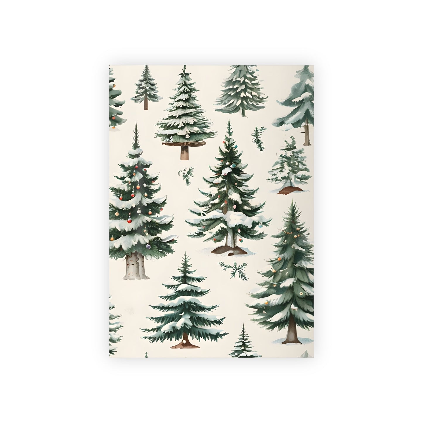 Vintage Holiday Gift Wrap Rolls