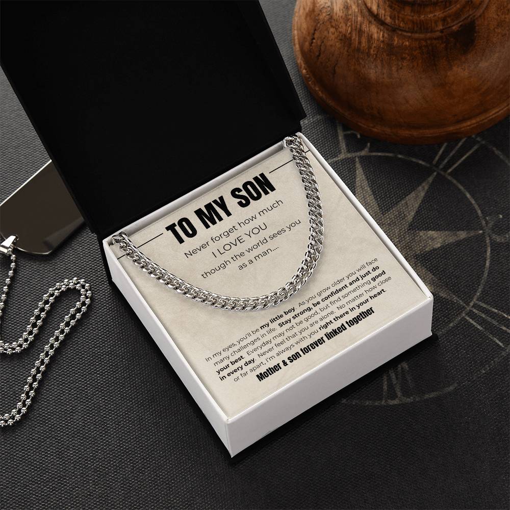 Forever Bond Cuban Link Necklace