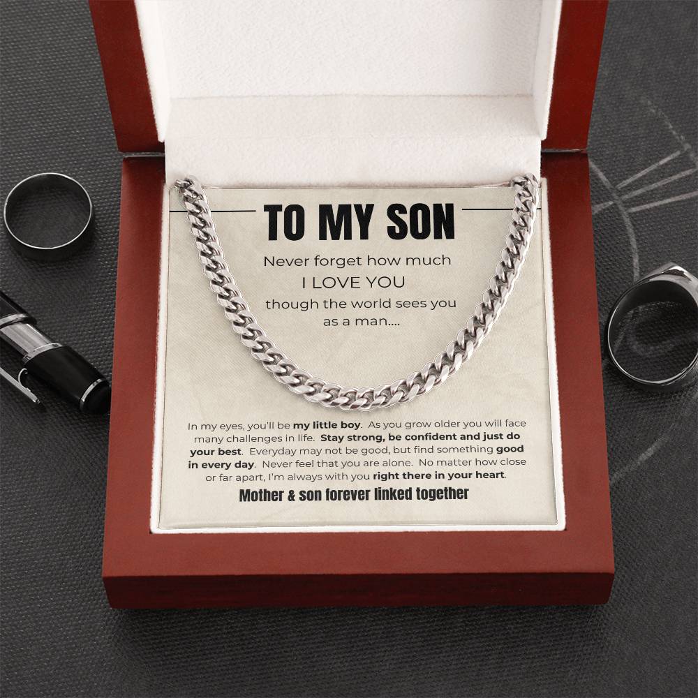 Forever Bond Cuban Link Necklace