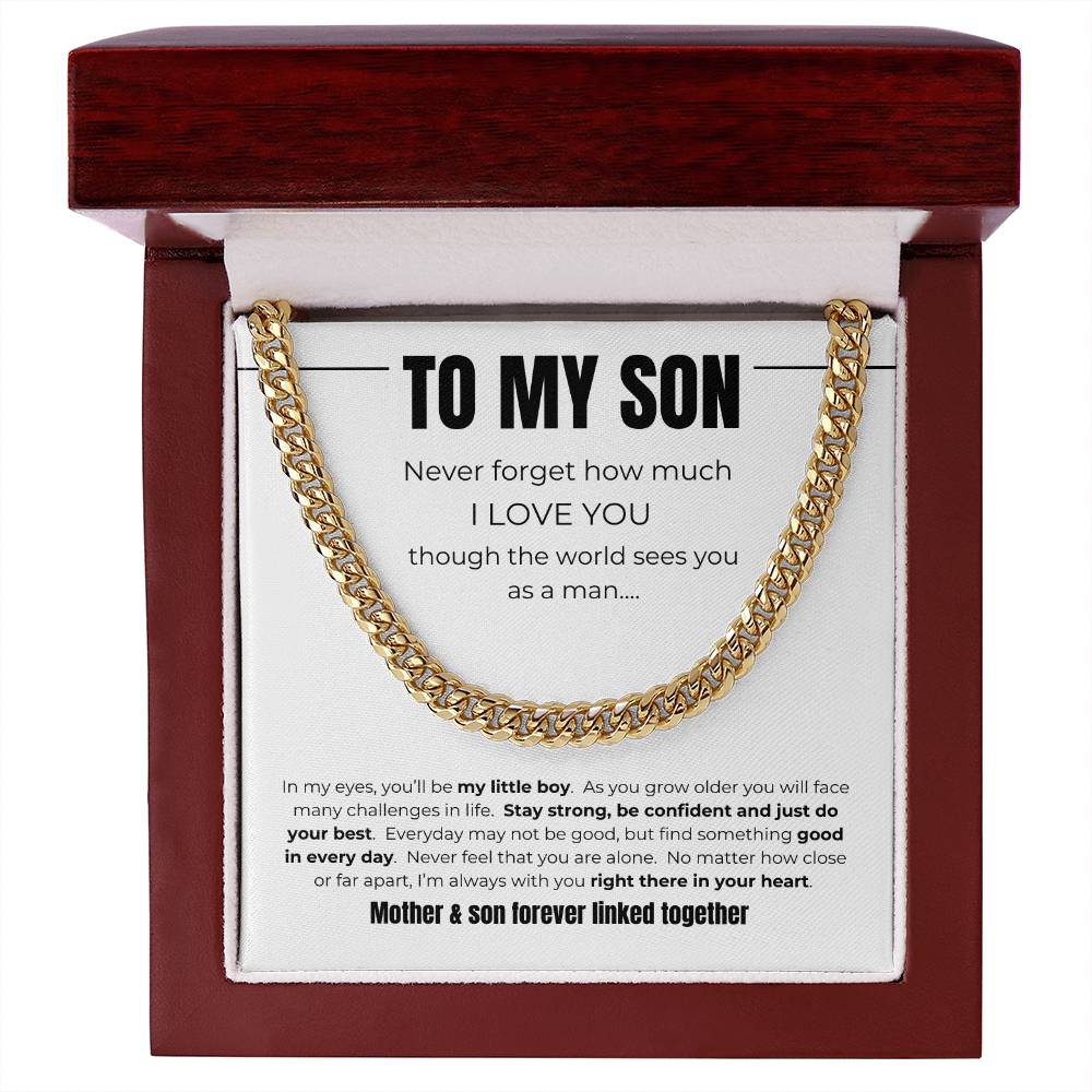 Forever Bond: Mother & Son Necklace