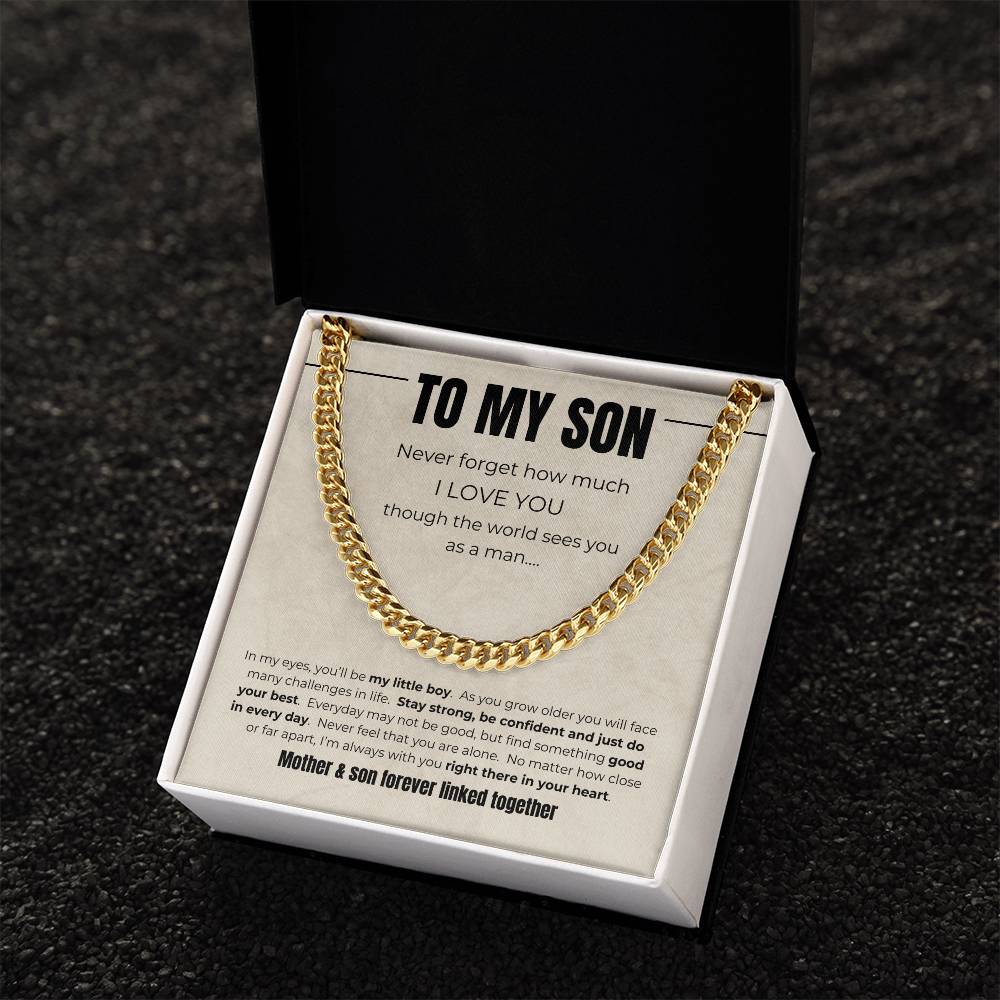 Forever Bond Cuban Link Necklace