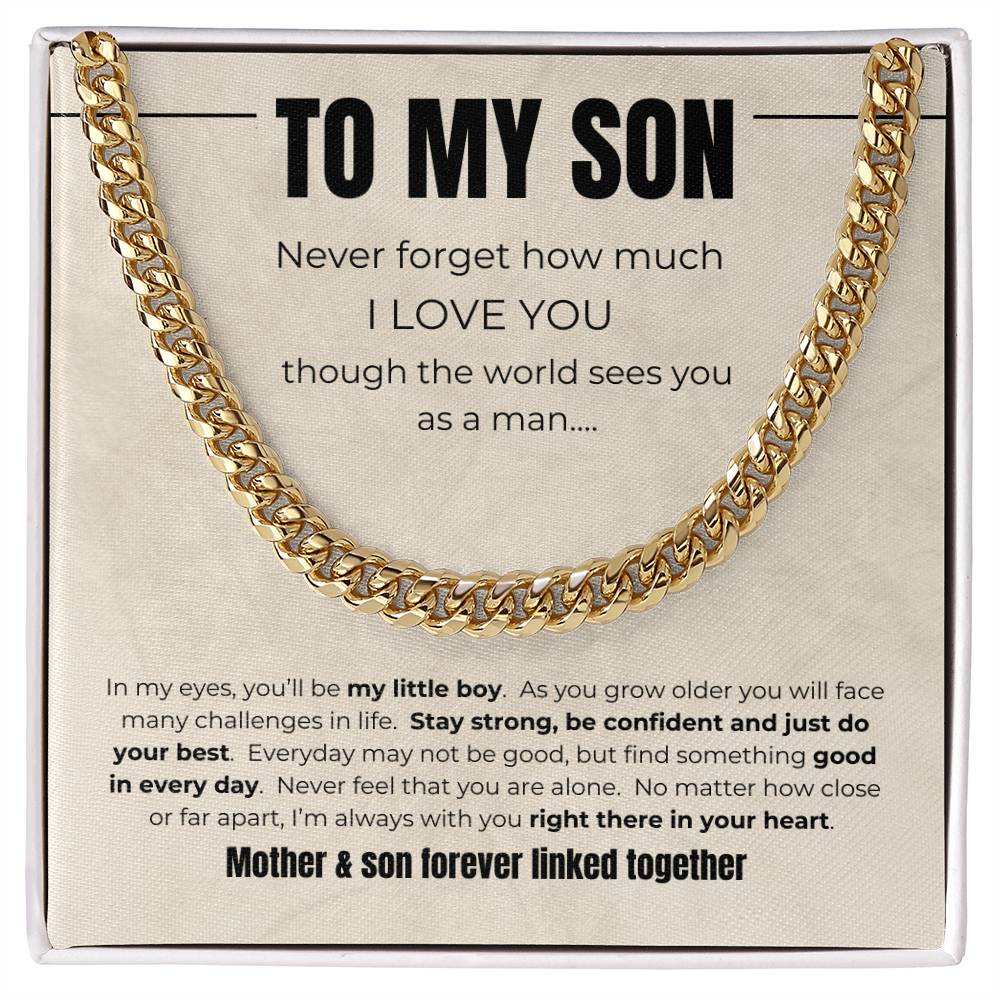 Forever Bond Cuban Link Necklace