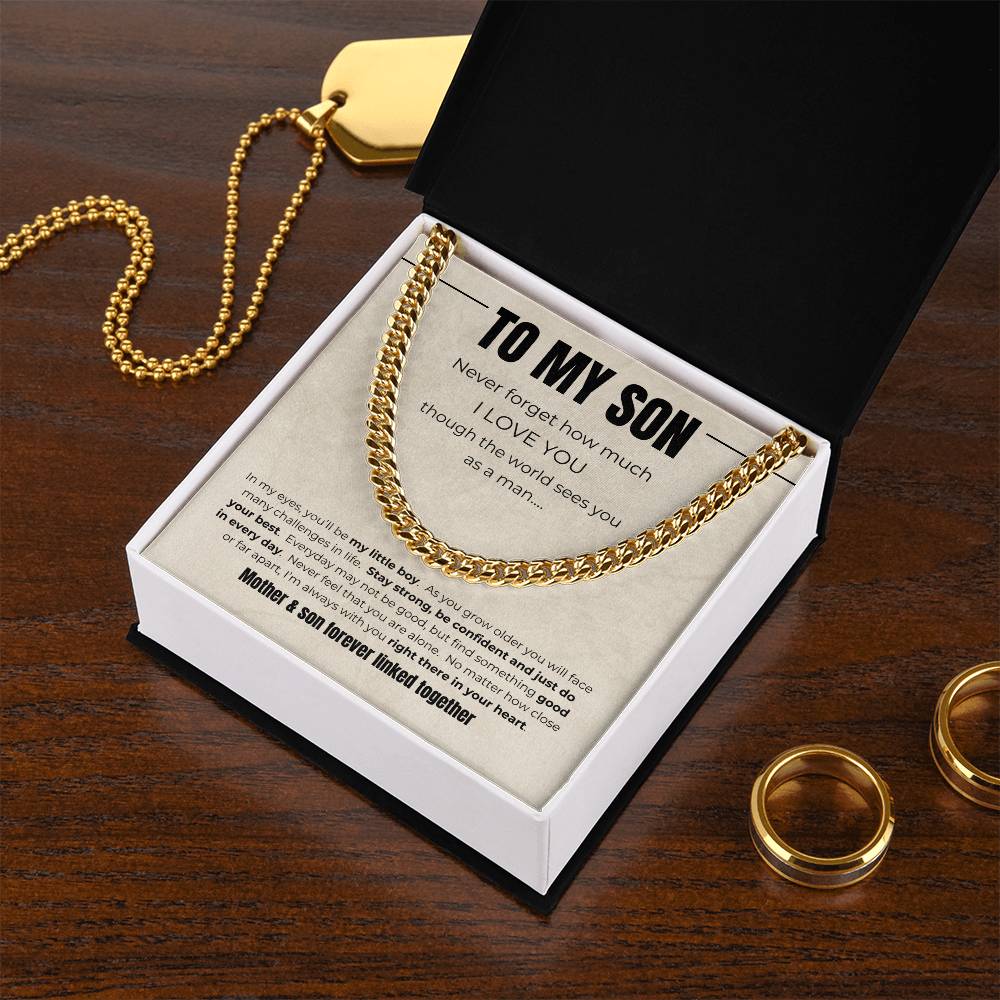 Forever Bond Cuban Link Necklace