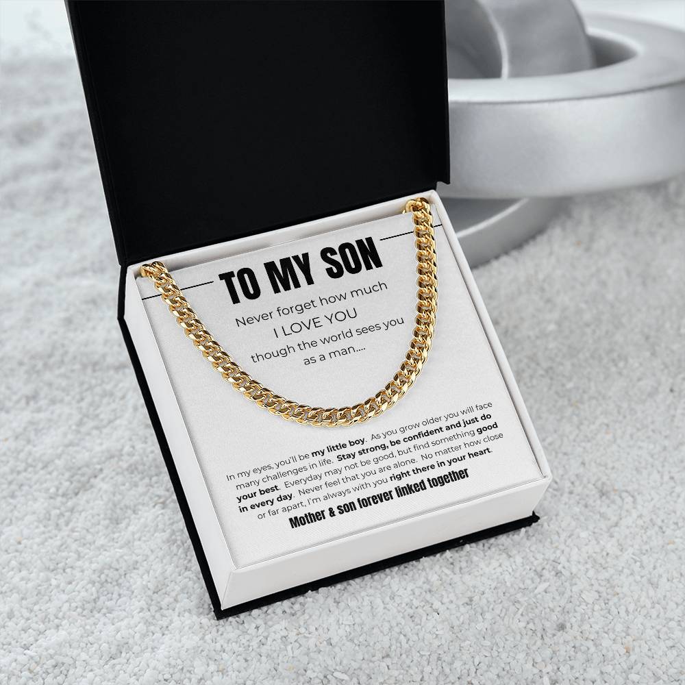 Forever Bond: Mother & Son Necklace