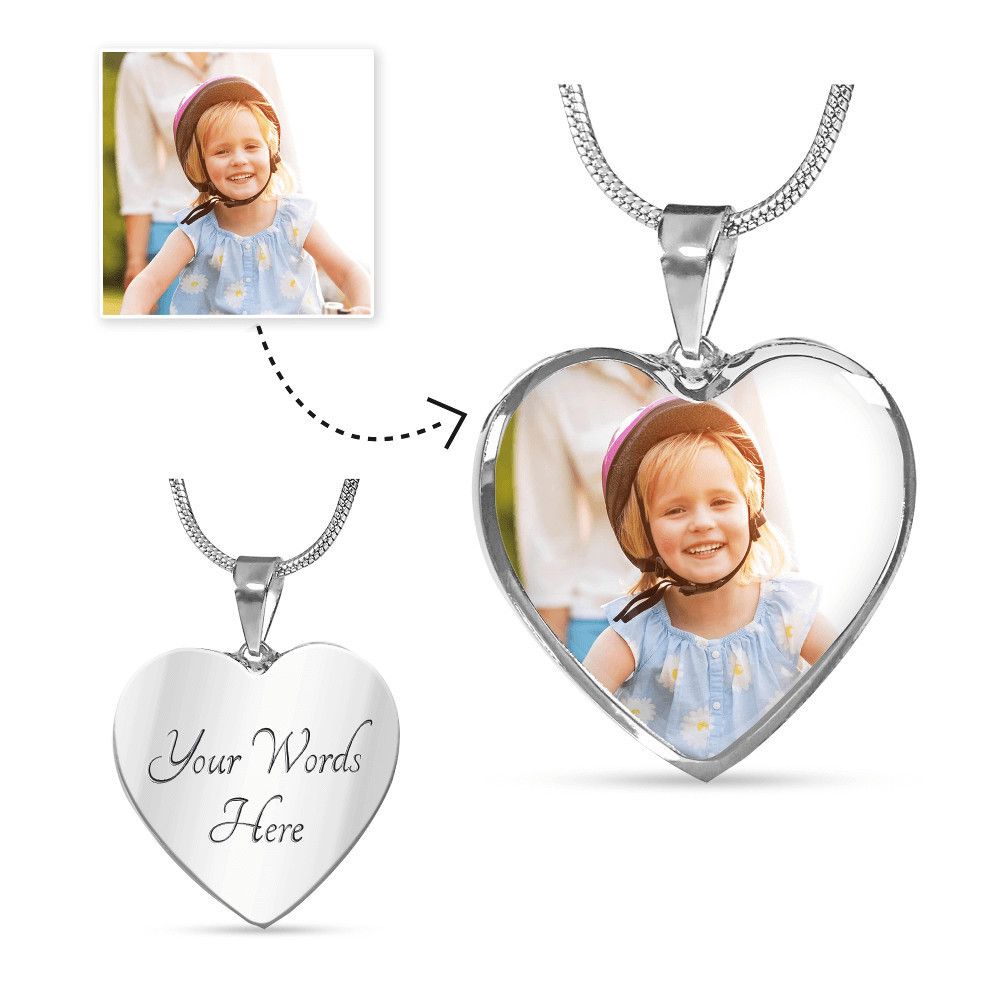 CAPTURED MOMENTS: CUSTOM PHOTO UPLOAD NECKLACE